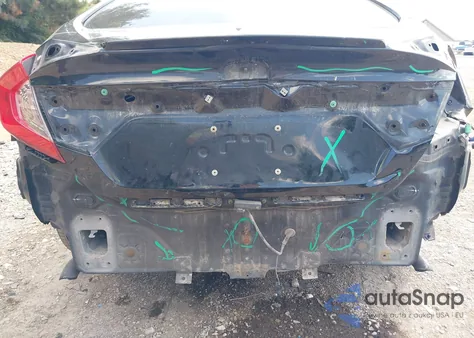 2018 Honda Civic Ex-L from USA, damaged, VIN JHMFC1F74JX021341